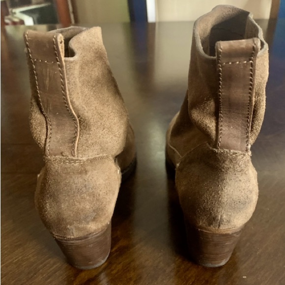 EUC Women’s RAG & BONE Slouchy Boots in Distressed Brown Suede, Size 36 (US 6) - Picture 5 of 7